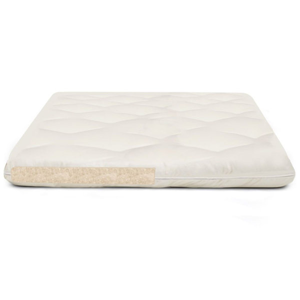 The Futon Shop Chemical Free 2" Wool Mattress Topper & Reviews Wayfair